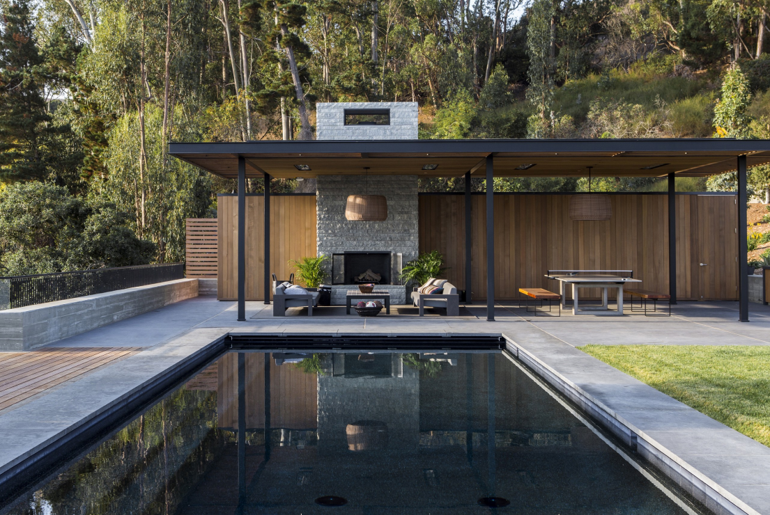 Concrete pool deck installation