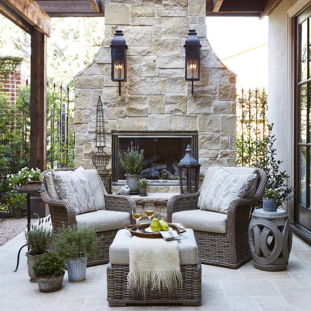 Outdoor Fireplace Design Inspirations