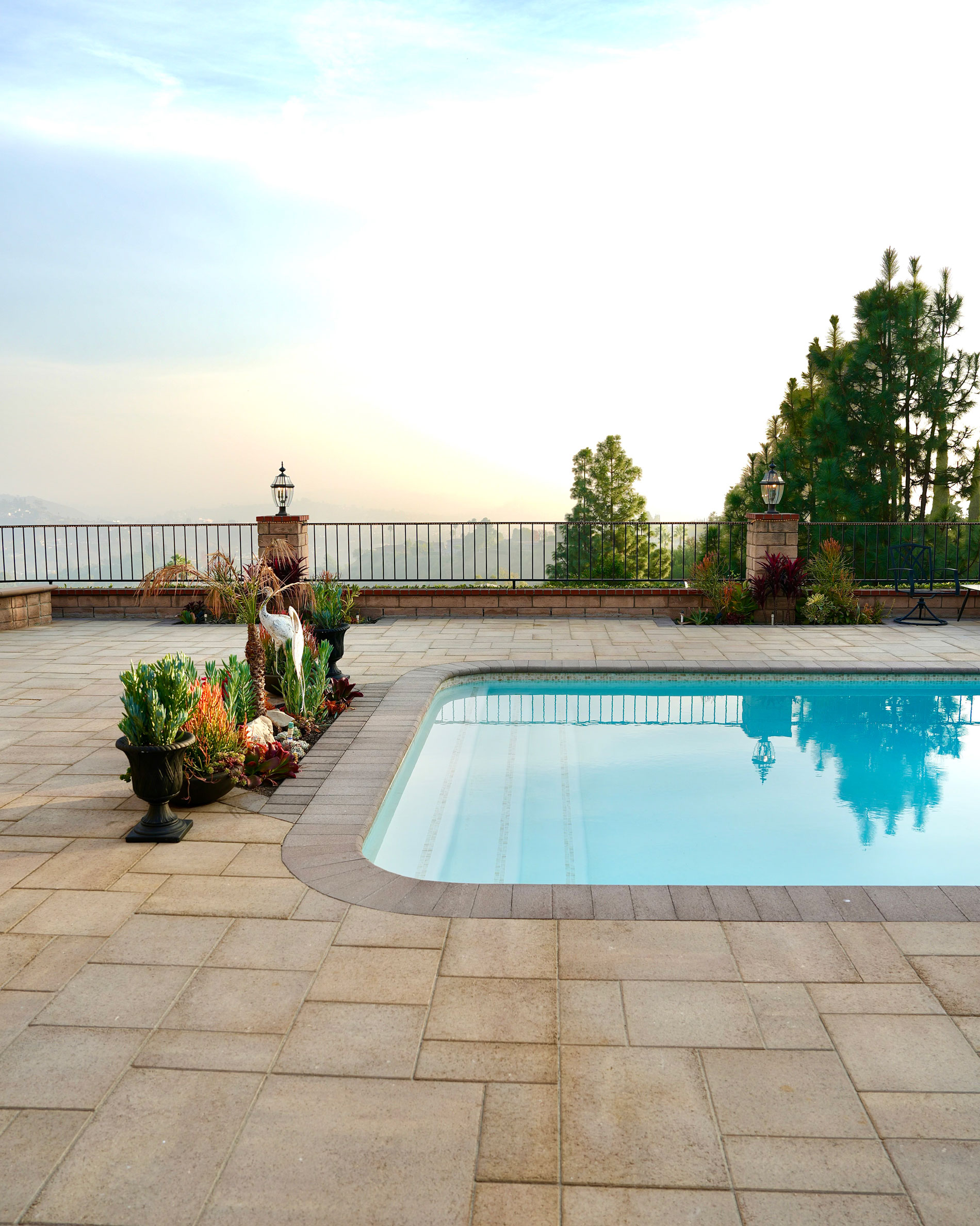Paver Pool Deck in Glendale